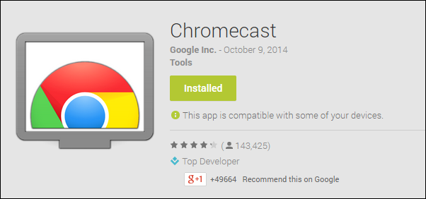 chromecast application for mac